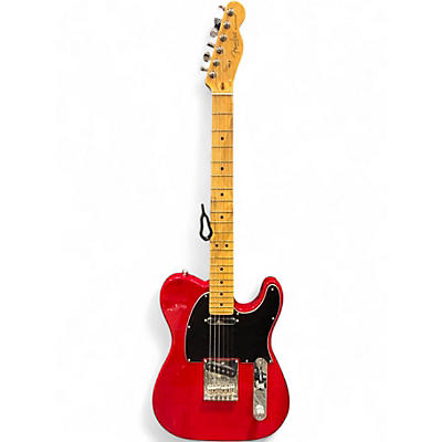 Used Fender American Standard Telecaster Crimson Red Burst Solid Body Electric Guitar