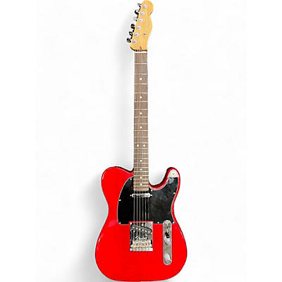 Fender Used Fender American Standard Telecaster Crimson Red Trans Solid Body Electric Guitar