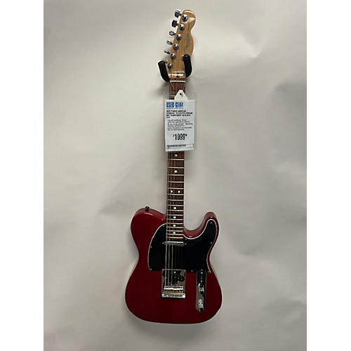 Fender Used Fender American Standard Telecaster Crimson Red Transparent Solid Body Electric Guitar Crimson Red Transparent