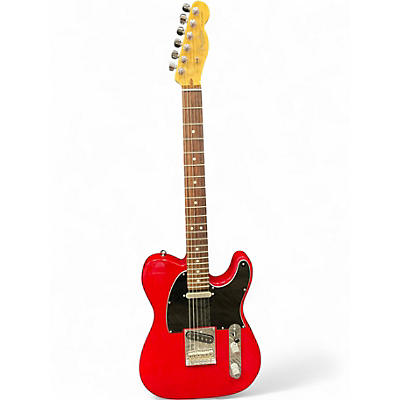 Used Fender American Standard Telecaster HH Red Solid Body Electric Guitar