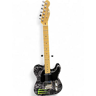 Used Fender American Standard Telecaster Monster Energy Solid Body Electric Guitar