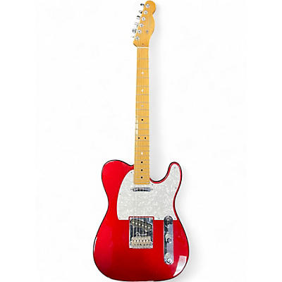 Used Fender American Standard Telecaster Mystic Red Solid Body Electric Guitar