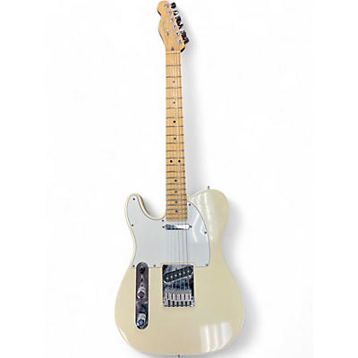 Used Fender American Standard Telecaster Olympic White Solid Body Electric Guitar