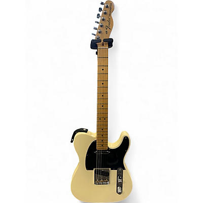 Used Fender American Standard Telecaster Olympic White Solid Body Electric Guitar