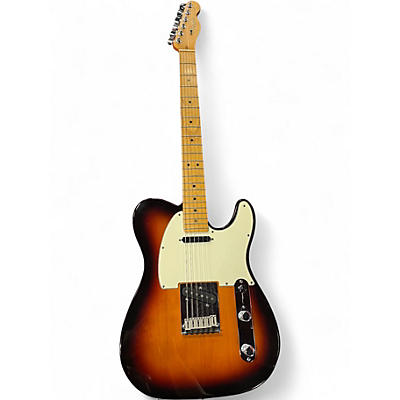 Used Fender American Standard Telecaster Sunburst Solid Body Electric Guitar