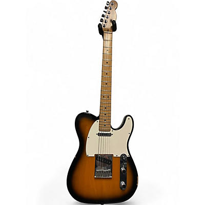 Used Fender American Standard Telecaster Sunburst Solid Body Electric Guitar