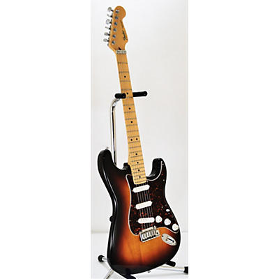 Fender Used Fender American Strat Plus Deluxe 3 Tone Sunburst Solid Body Electric Guitar