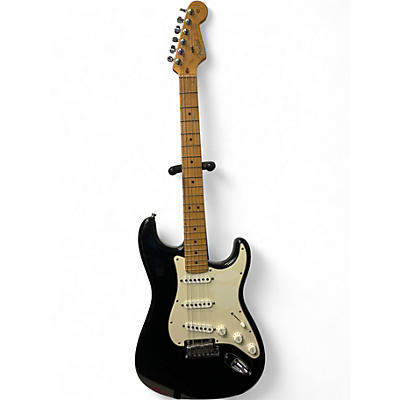 Used Fender American Stratocaster Black Solid Body Electric Guitar
