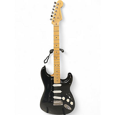 Used Fender American Stratocaster Black Solid Body Electric Guitar