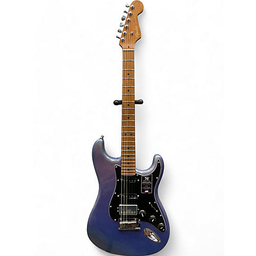 Fender Used Fender American Ultra 70th Anniversary Purple Solid Body Electric Guitar Purple