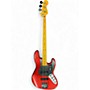 Used Fender American Ultra II Jazz Bass Candy Apple Red Electric Bass Guitar Candy Apple Red