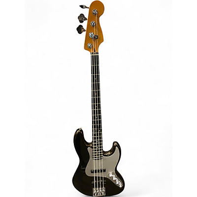 Used Fender American Ultra II Jazz Bass Ebony Fingerboard Texas Tea Electric Bass Guitar
