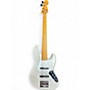 Used Fender American Ultra II Jazz Bass V Arctic White Electric Bass Guitar Arctic White