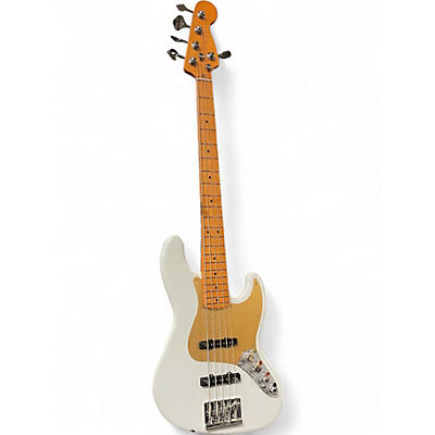 Used Fender American Ultra II Jazz Bass V Avalanche Electric Bass Guitar
