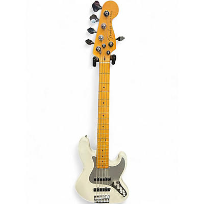 Used Fender American Ultra II Jazz Bass V Avalanche Electric Bass Guitar