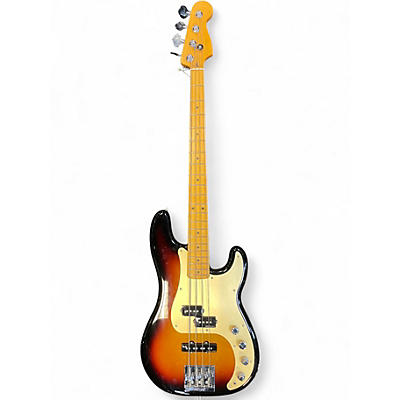 Used Fender American Ultra II Precision Bass Ultraburst Electric Bass Guitar