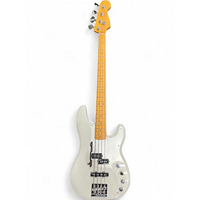 Used Fender  American Ultra II Precision Bass WHITE Electric Bass Guitar