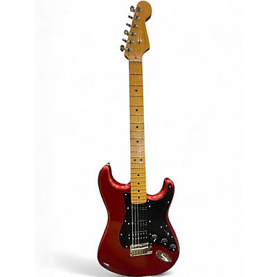 Used Fender American Ultra II Stratocaster HSS Red Solid Body Electric Guitar