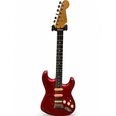 Used Fender American Ultra II Stratocaster HSS Sinister Red Solid Body Electric Guitar