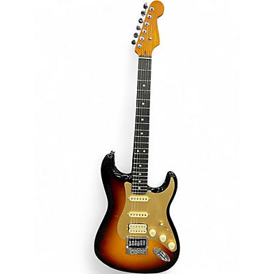 Used Fender American Ultra II Stratocaster HSS Sunburst Solid Body Electric Guitar
