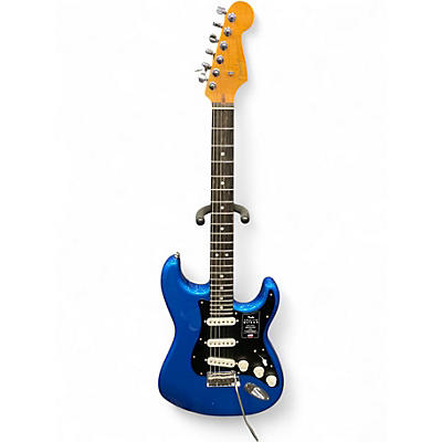 Used Fender American Ultra II Stratocaster Noble Blue Solid Body Electric Guitar