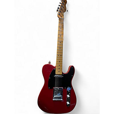 Used Fender American Ultra II Telecaster Red Solid Body Electric Guitar