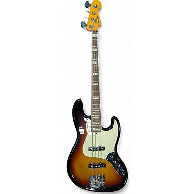 Fender Used Fender American Ultra Jazz Bass 2 Color Sunburst Electric Bass Guitar