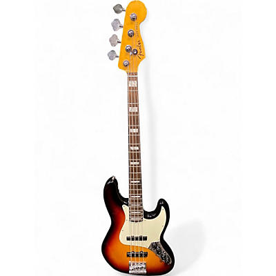 Used Fender American Ultra Jazz Bass 2 Color Sunburst Electric Bass Guitar