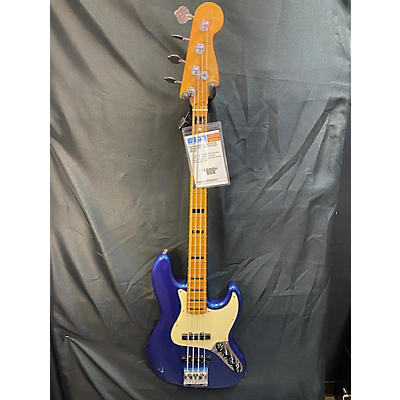 Fender Used Fender American Ultra Jazz Bass Blue Electric Bass Guitar