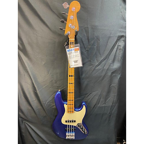 Fender Used Fender American Ultra Jazz Bass Blue Electric Bass Guitar Blue