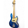 Used Fender American Ultra Jazz Bass Blue Electric Bass Guitar Blue