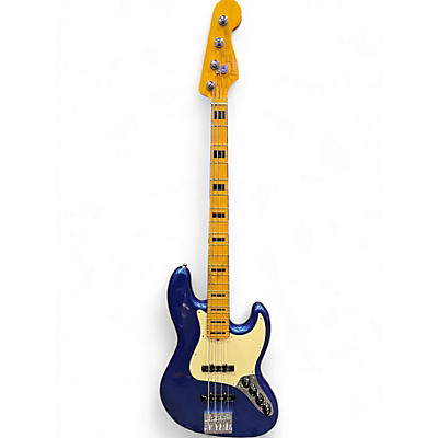 Used Fender American Ultra Jazz Bass Blue Electric Bass Guitar