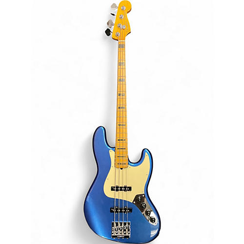 Used Fender American Ultra Jazz Bass COBRA BLUE Electric Bass Guitar COBRA BLUE