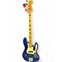 Used Fender American Ultra Jazz Bass COBRA BLUE Electric Bass Guitar COBRA BLUE