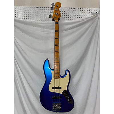 Fender Used Fender American Ultra Jazz Bass Cobra Blue Electric Bass Guitar