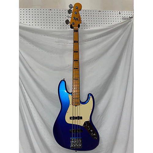 Fender Used Fender American Ultra Jazz Bass Cobra Blue Electric Bass Guitar Cobra Blue