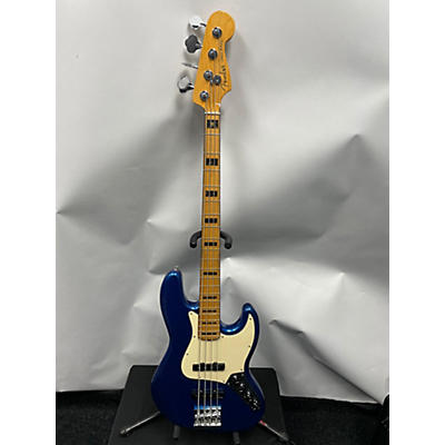 Fender Used Fender American Ultra Jazz Bass Cobra Blue Electric Bass Guitar