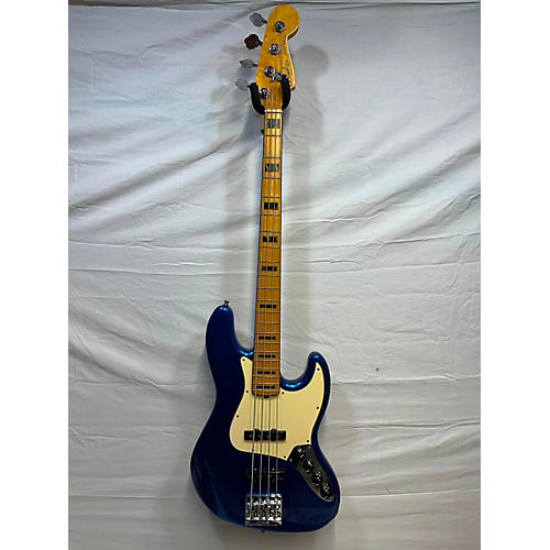 Fender Used Fender American Ultra Jazz Bass Cobra Blue Electric Bass Guitar Cobra Blue