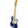 Used Fender American Ultra Jazz Bass Cobra Blue Electric Bass Guitar Cobra Blue
