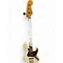 Used Fender American Ultra Jazz Bass Pearl White Electric Bass Guitar Pearl White