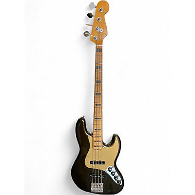 Used Fender American Ultra Jazz Bass Texas Tea Electric Bass Guitar