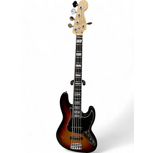 Fender Used Fender American Ultra Jazz Bass V 2 Tone Sunburst Electric Bass Guitar 2 Tone Sunburst