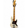 Used Fender American Ultra Jazz Bass V Arctic Pearl Electric Bass Guitar Arctic Pearl