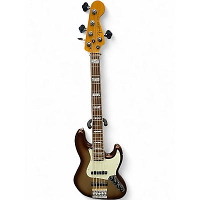 Used Fender American Ultra Jazz Bass V MOCHA BURST Electric Bass Guitar