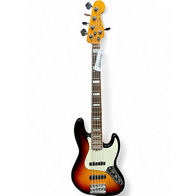 Fender Used Fender American Ultra Jazz Bass V Sunburst Electric Bass Guitar