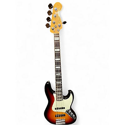 Used Fender American Ultra Jazz Bass V Ultra burst Electric Bass Guitar