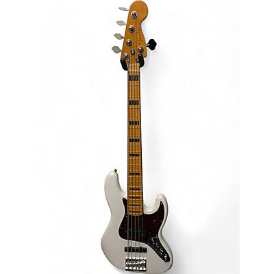 Fender Used Fender American Ultra Jazz Bass V artic peaRL Electric Bass Guitar