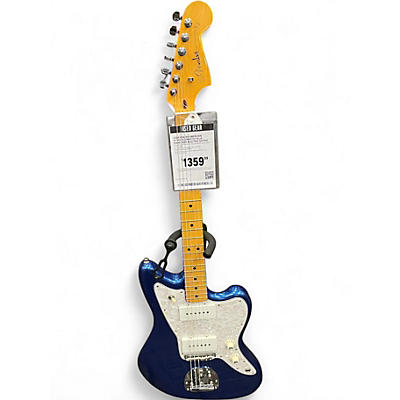 Used Fender American Ultra Jazzmaster Blue Solid Body Electric Guitar