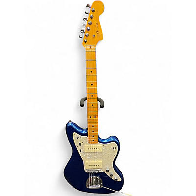 Used Fender American Ultra Jazzmaster COBRA BLUE Solid Body Electric Guitar