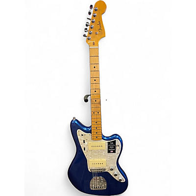 Used Fender American Ultra Jazzmaster cobra blue Solid Body Electric Guitar